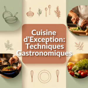 Cuisine d'Exception: Techniques Gastronomiques